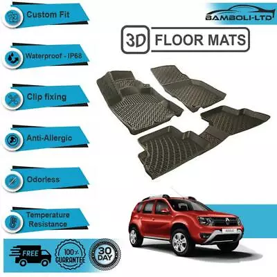 3D Molded Floor Mats Liner Interior Protector Fit For Dacia Duster 2WD 2017>Up • $94.90